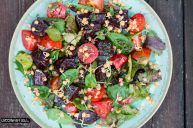 Rote-Linsen-Salat mit Roter Bete