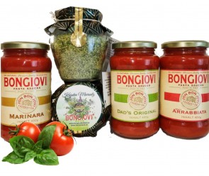 Bongiovi Brand Set Saucen & Meersalz