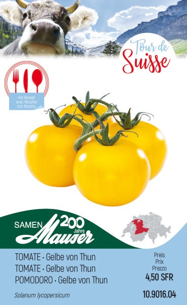 Tour de Suisse Tomate Gelbe von Thun