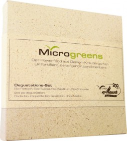 Microgreens Degustations-Set mit 4 Sorten